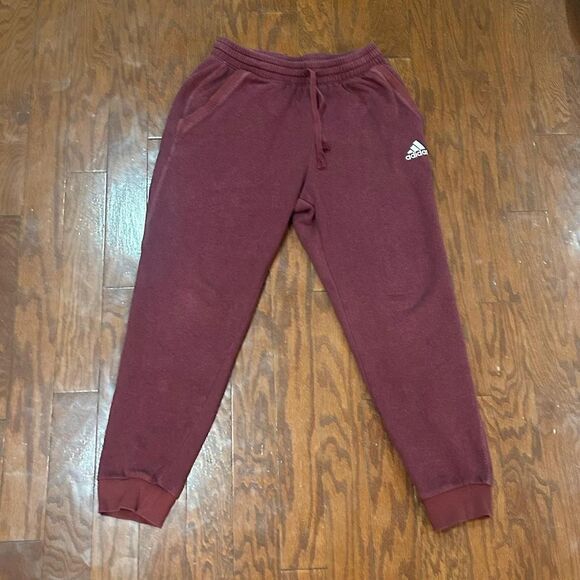 adidas Other - Adidas Men's Burgundy and Red Joggers-tracksuits